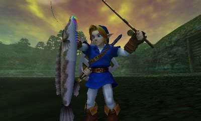ocarina of time fishing game.
